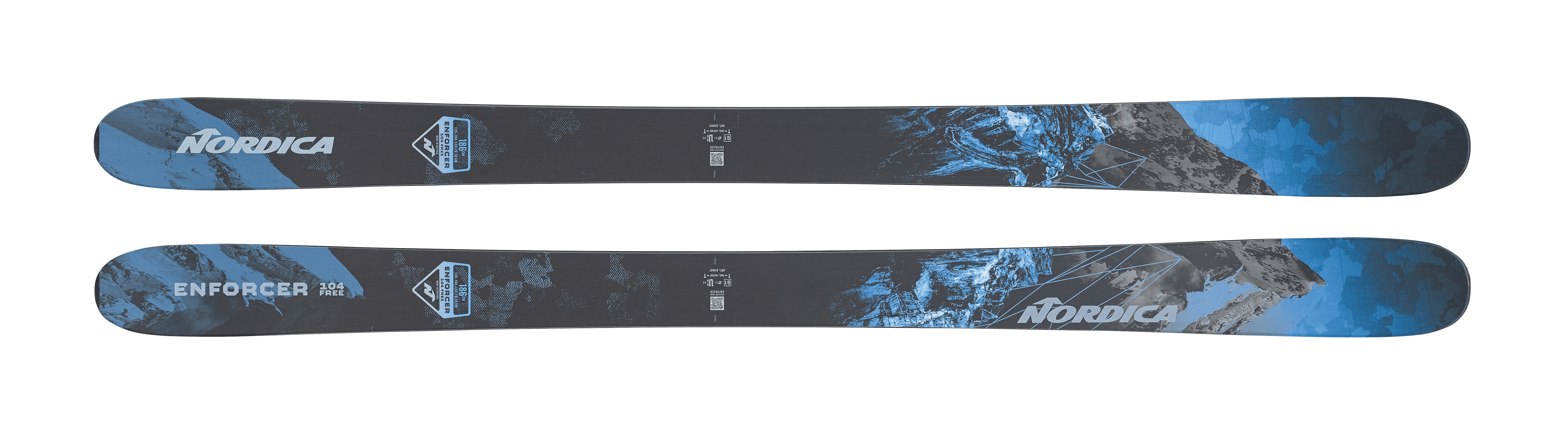 Picture of the Nordica Enforcer 104 free skis.